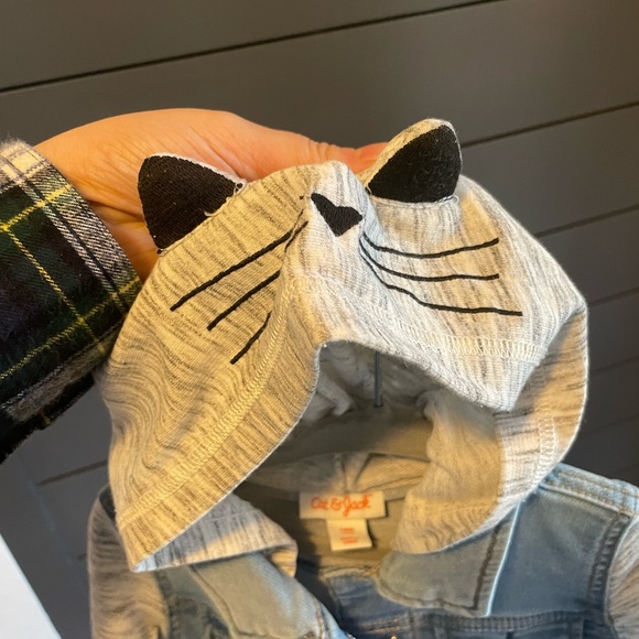 Cat Jean Jacket, Cat & Jack - Picture 2 of 3